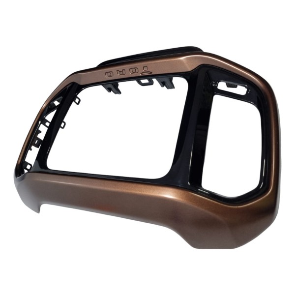 Moldura Central Painel Fiat Toro 2017 Cx501 Marrom