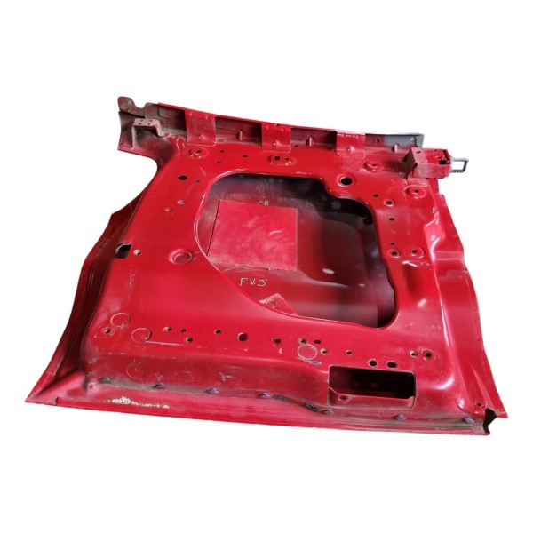 Tampa Traseira Lado Direito Fiat Toro 2017 Vermelho