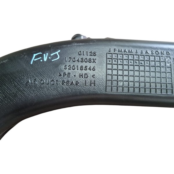 Duto De Ar Fiat Toro 2017 Lado Esquerdo