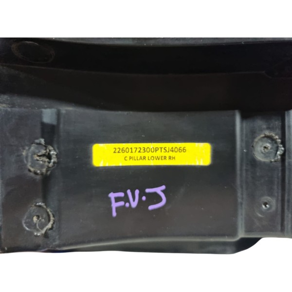 Acabamento Inferior Coluna Traseira Ld Fiat Toro 2017