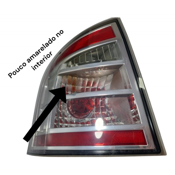 Lanterna Traseira Lado Esquerdo Ford Edge 2009 Cx563 Esquerdo/motorista Transparente