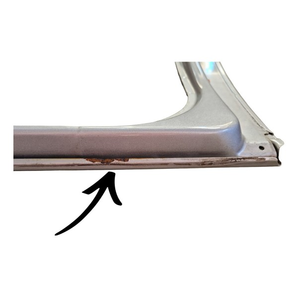 Porta Ford Edge Traseira Direita 2009 Traseira Direita Prateado