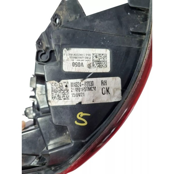 Lanterna Hyundai Creta 2021 Lado Direito Cx562 Direito Vermelho