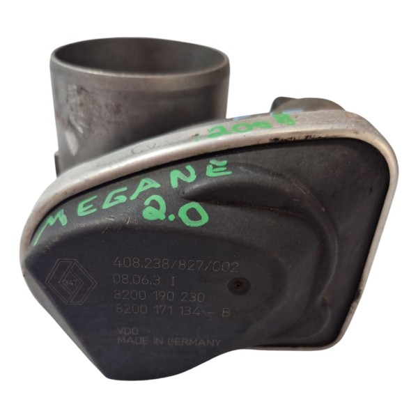 Corpo Borboleta Do Renault Megane De 2007 A 2012 2.0 Cx632