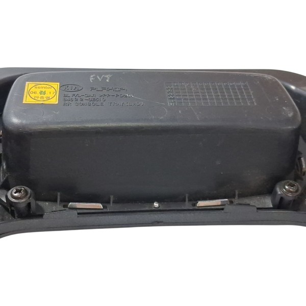 Porta Objetos + Moldura Cambio Kia Sorento 07/09 Cx651 Preto