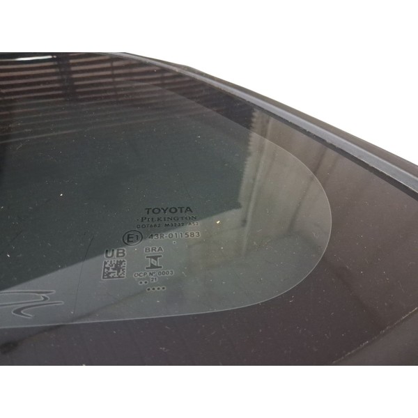 Vidro Fixo Lateral Tras Esq Toyota Corolla Cross 2021 Cx668