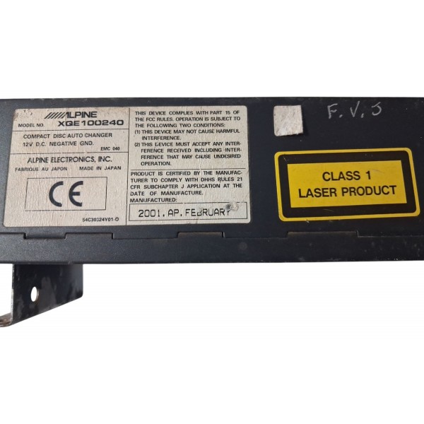 Disqueteira Som Original Land Rover Discovery 2 2001 Cx670