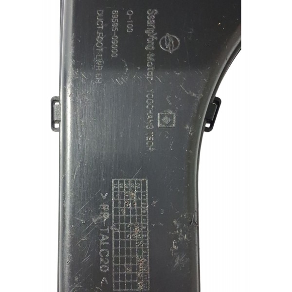 Duto Do Ar Forçado Esq Ssangyong Actyon 2011 Cx671