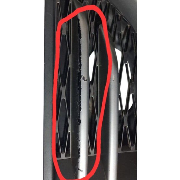 Grade Ar Paralama R Rover Sport 09/12 L/d Cx671 C/detalhe