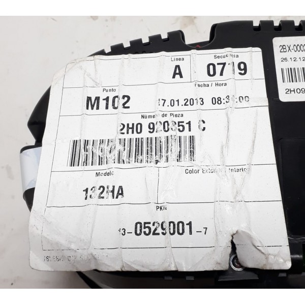 Painel Instrumento Amarok 2h0920851c Manual Cx187