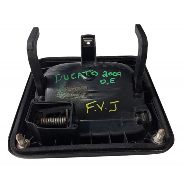 Maçaneta Porta Dianteira E. Fiat Ducato 2009 Cx692 Preto