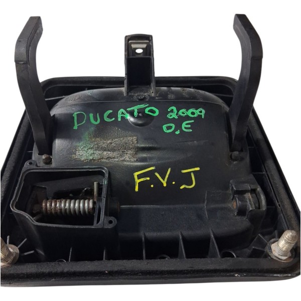 Maçaneta Porta Dianteira E. Fiat Ducato 2009 Cx692 Preto