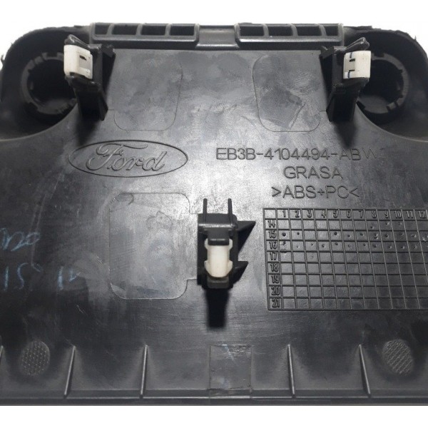 Acabamento Moldura Inferior Painel 12v Ford Ranger 18 Cx174 Preto