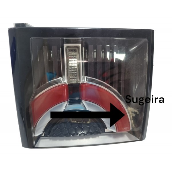 Lanterna Discovery Sport 2015 Traseira Esquerda Capo Cx559 Esquerdo Transparente