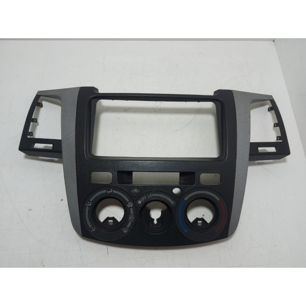 Moldura Painel Rádio Central Hilux 2011 Cx216