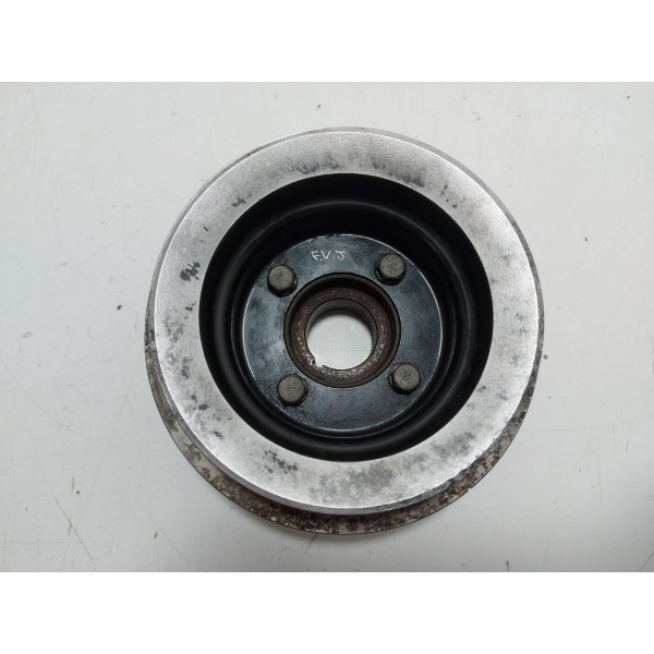 Conjunto Polia Virabrequim L200 2.5 2006 Cx167