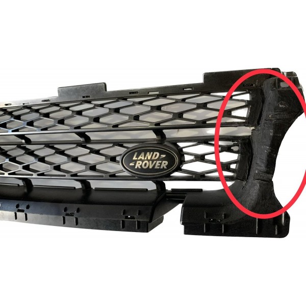 Grade Parachoque Dianteiro Range Rover Sport 10/12 Recup Preto