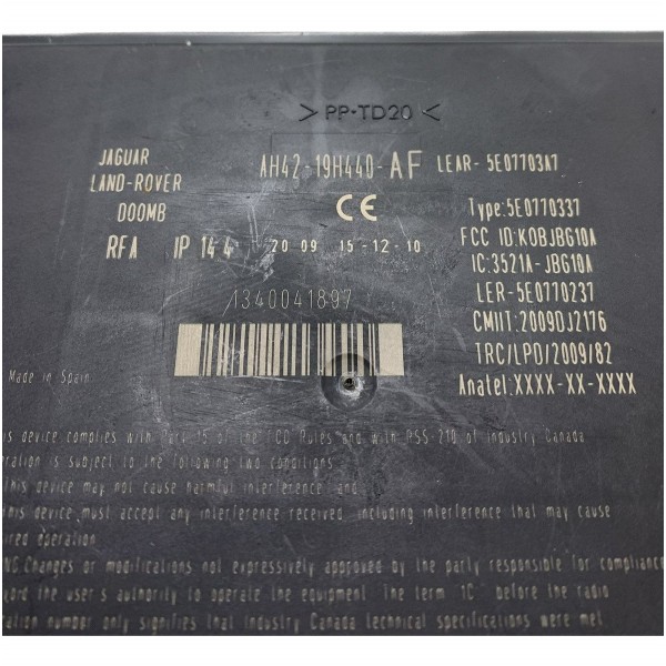 Modulo Conforto Range Rover Sport 2008/2012 Cx401