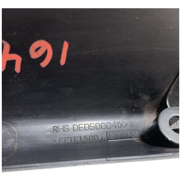 Acabamento Direito Tampa Traseira Range Rover Sport 08/12 Preto