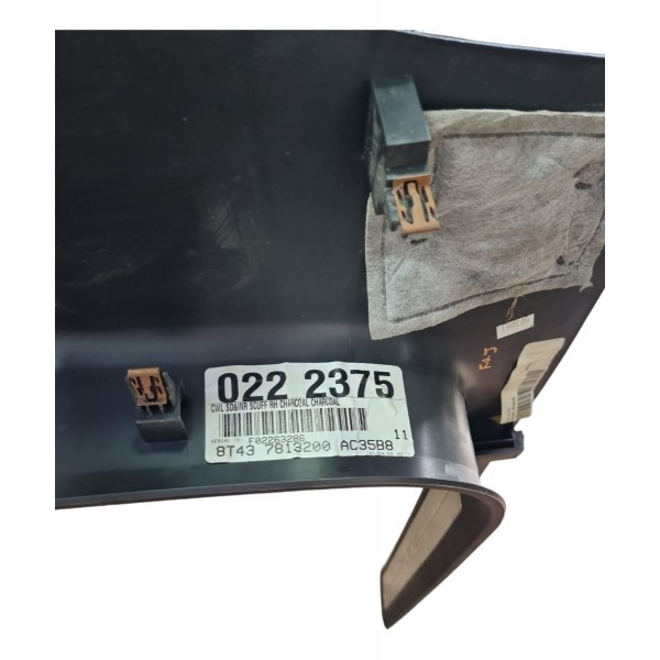 Soleira De Porta Dianteira Direita Ford Edge 2010 Preto