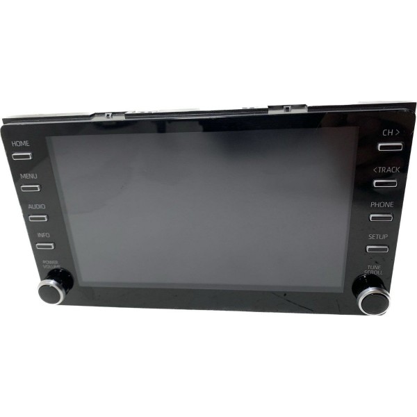 Multimidia Original Toyota Corolla Cross 21/22 Cx381 Preto