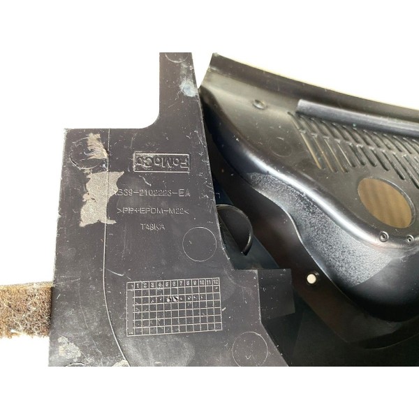 Grade Churrasqueira Esquerda Ford Ranger 2012/2016 Preto