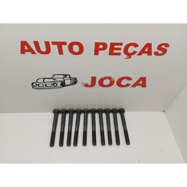 Jogo Parafuso 10unid Sobre Cárter  C4 2.0 16v 2010 Cx141