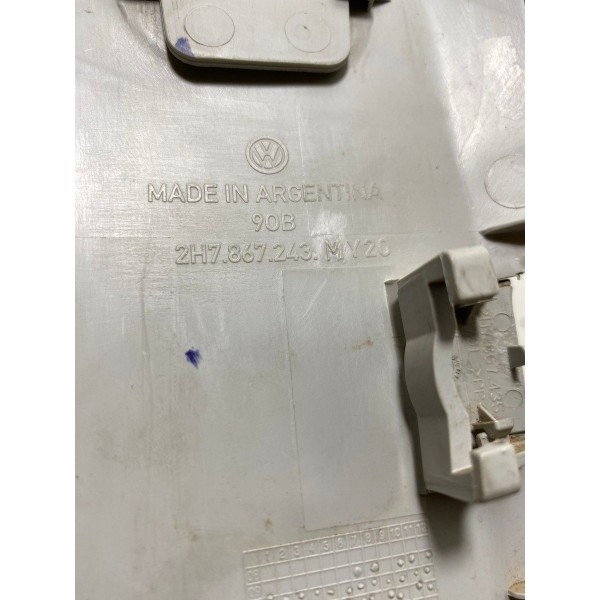 Moldura Interna Superior Coluna B Esquerda Amarok Cx365