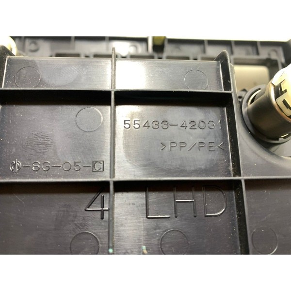 Moldura C/ Tomada 12v Toyota Rav4 17/18 Cx332