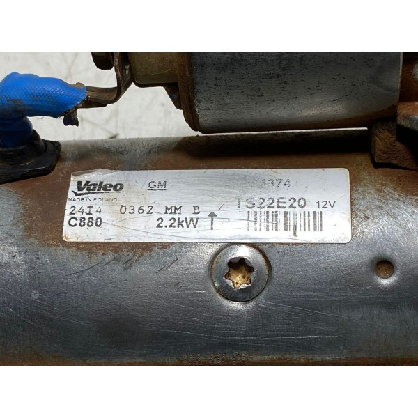 Motor Partida Arranque Chevrolet S10 2.8 Diesel 200 Cv 12/15