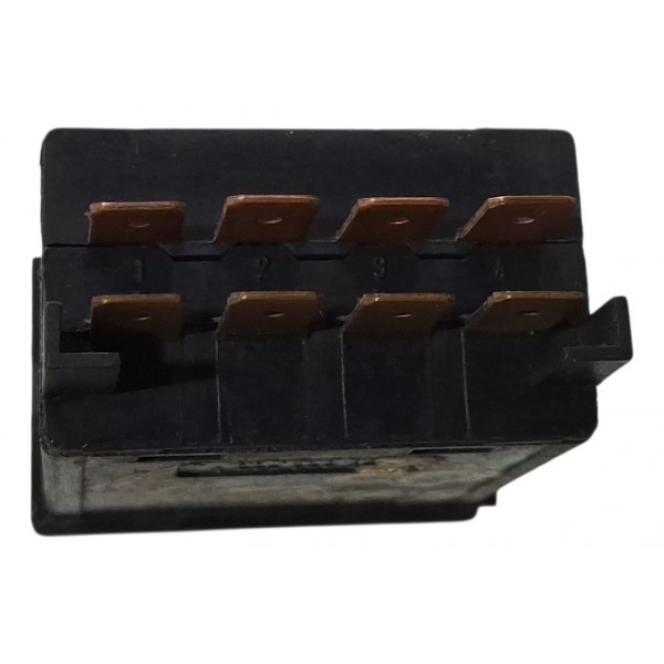 Botão Pisca Alerta Santana 2003 Cx714 Preto