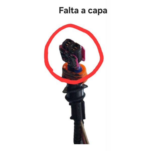 Chicote Bomba  De Alta  Amarok 3.0 V6 2019 Cx719 Preto