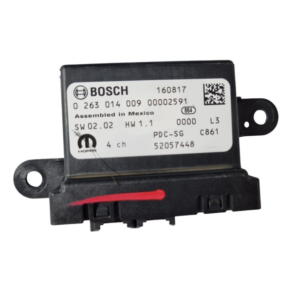 Módulo Estacionamento Fiat Toro 0263014009 Cx500 Preto