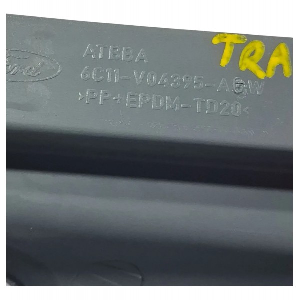 Moldura Acabamento Porta Copo L. D. Transit 2011 Cx748 Cinza