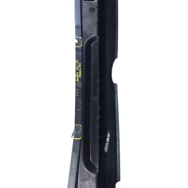 Capa Para-choque Traseiro Doblo 02/11 C/ Detalhes Preto