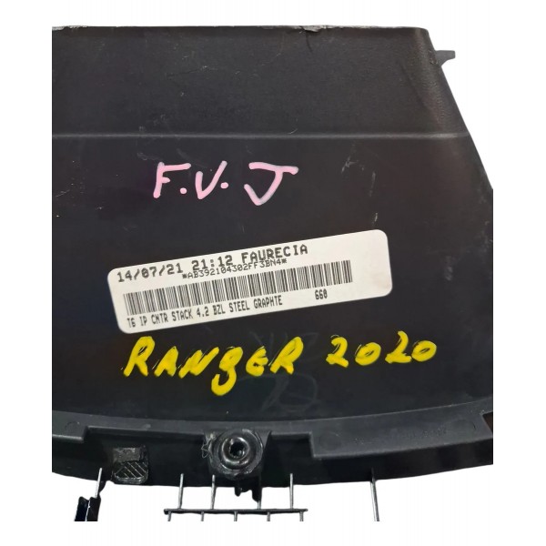 Moldura Central Painel Ranger 13/16 C/ Detalhes Cx752