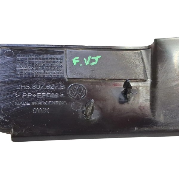 Acabamento T.e Para-choque Amarok 3.0 V6 2019 Cx728 Preto