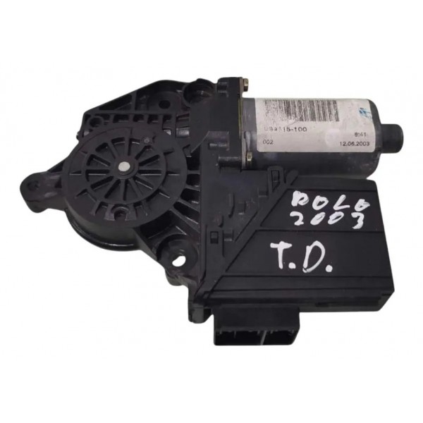 Motor Máquina Vidro Traseiro Direito Volkswagem Polo 2003
