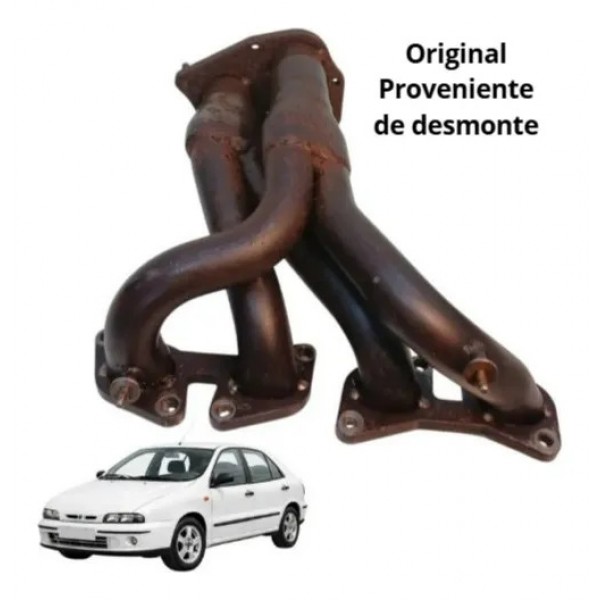 Coletor Escape Fiat Brava Hgt 1.8 2000 2001