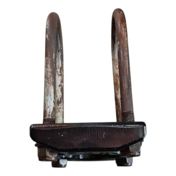 Suporte E Grampo Mola Traseiro Volkswagen Amarok 2013 Cx794
