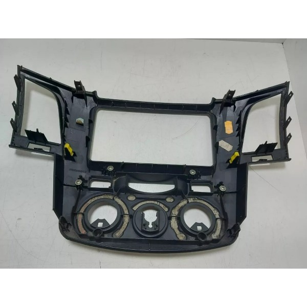Moldura Painel Rádio Toyota Hilux 2011 Cx217 Preto