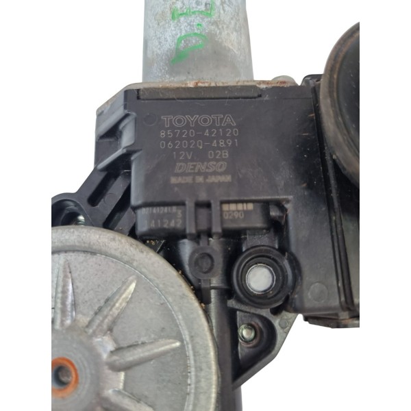 Motor Maquina De Vidro Dianteiro Esquerdo Rav4 2018 Cx437