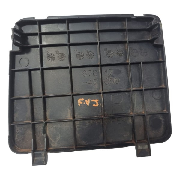 Acabamento Tampa Traseira L.d  67847-42050 Rav4  2018 Cx434 Preto