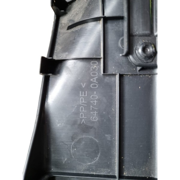 Acabamento Porta Malas Toyota Corolla Cross 2020 2021 2022 Preto