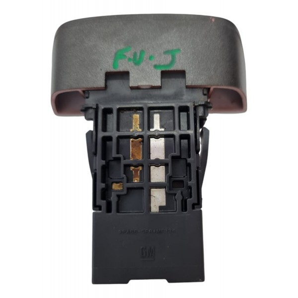 Botão Pisca Alerta S10 2013 Cx491 Preto