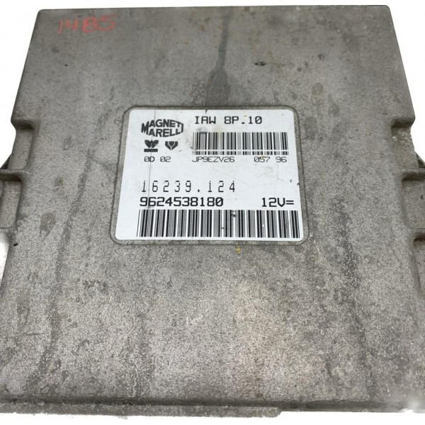 Modulo Injeção Peugeot 306 1.8 16v 9624538180 Cx393