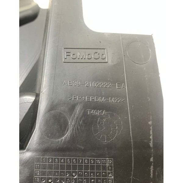 Grade Churrasqueira Direita Ford Ranger 2012/2016 Preto