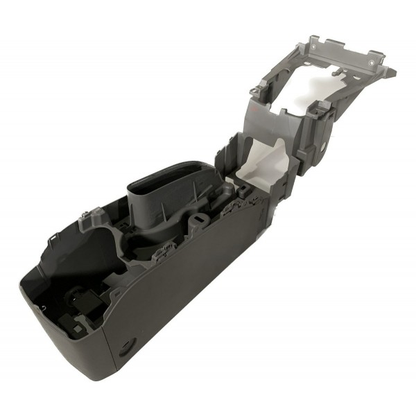 Console Central Ford Ecosport 2013/2017 Cinza Claro