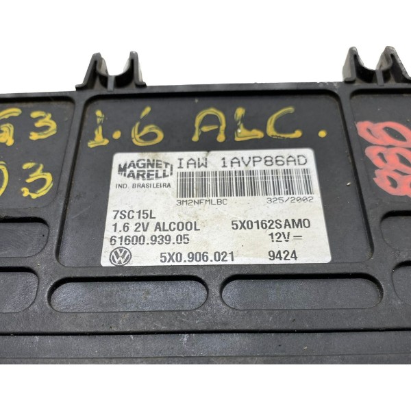 Kit Modulo Injeção Volkswagen Gol 1.0 16v 2002 Cx368