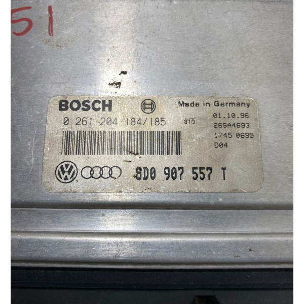 Modulo Injeção Audi A4 1.8 Turbo 150cv 1998 Cx358